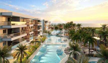 Apartamento com 1 dormitório à venda, 29 m² por R$ 288.888,59 - Porto das Dunas - Aquiraz/CE