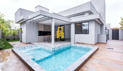 Casa em Condomínio para Venda em Uberlândia, Condomínio Jardins Gênova, 3 dormitórios, 3 suítes, 2 banheiros, 4 vagas