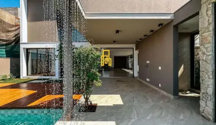 Casa em Condomínio para Venda em Uberlândia, Condomínio Jardins Gênova, 4 dormitórios, 4 suítes, 5 banheiros, 4 vagas