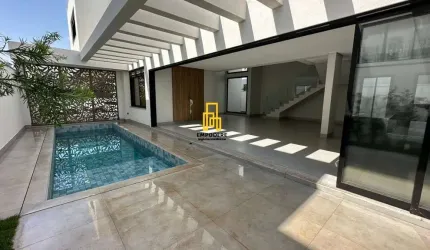 Casa em Condomínio para Venda em Uberlândia, Condomínio Jardim Versailles, 4 dormitórios, 4 suítes, 5 banheiros, 3 vagas