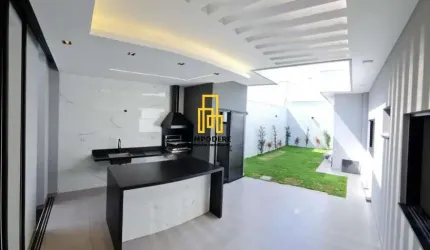 Casa para Venda em Uberlândia, Quinta Alto Umuarama, 3 dormitórios, 1 suíte, 2 banheiros, 3 vagas