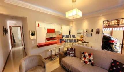 Casa com 2 quartos à venda, 84 m² por R$ 450.000 - Araras - Teresópolis/RJ