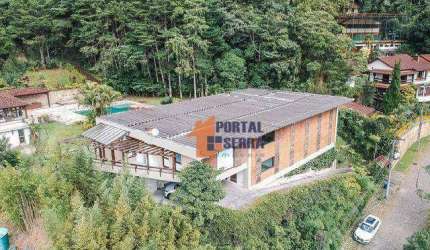 Casa com 5 quartos à venda, 800 m² por R$ 4.800.000 - Carlos Guinle - Teresópolis/RJ