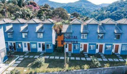 Casa com 2 dormitórios à venda, 54 m² por R$ 264.900,00 - Cascata do Imbuí - Teresópolis/RJ