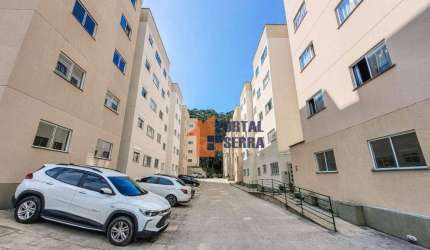 Apartamento com 2 quartos à venda, 51 m² por R$ 238.000 - Pimenteiras - Teresópolis/RJ
