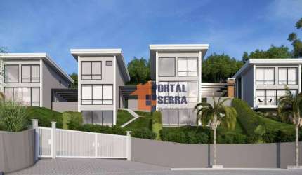 Casa com 2 quartos à venda, 117 m² por R$ 780.000 - Golfe - Teresópolis/RJ