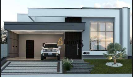 Casa com 3 dormitórios à venda, 191 m² por R$ 1.450.000,00 - Condomínio Residencial Milano - Indaiatuba/SP
