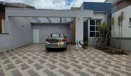 Casa com 3 dormitórios à venda, 84 m² por R$ 580.000,00 - Condomínio Sartorelli - Iperó/SP