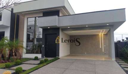 Casa com 3 dormitórios à venda, 180 m² por R$ 1.690.000,00 - Condomínio Jardins Di Roma - Indaiatuba/SP