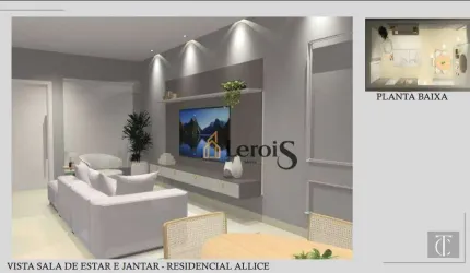 Casa com 3 dormitórios à venda, 110 m² por R$ 690.000,00 - Condomínio Residencial Allice - Itu/SP