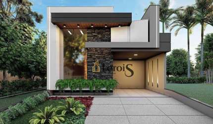 Casa com 3 dormitórios à venda, 139 m² por R$ 1.250.000,00 - Loteamento Park Gran Reserve - Indaiatuba/SP