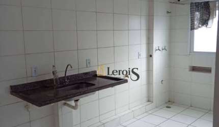 Apartamento com 2 dormitórios à venda, 52 m² por R$ 210.000,00 - Condomínio Residencial Teka - Indaiatuba/SP