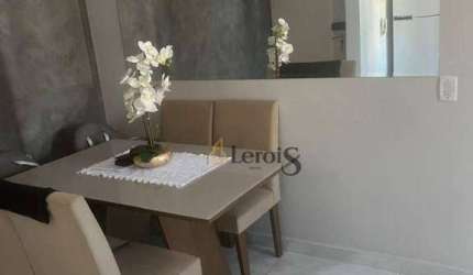 Apartamento com 2 dormitórios para alugar, 50 m² por R$ 2.500,00/mês - Edifício Residencial Oiti - Itu/SP
