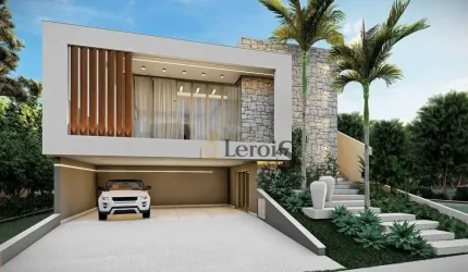 Casa com 4 dormitórios à venda, 332 m² por R$ 3.700.000,00 - Condomínio Helvetia Park I - Indaiatuba/SP