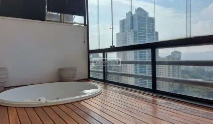 Cobertura duplex - mobiliada - 127 m2 -  9.000,00 pacote - Centro Alphaville