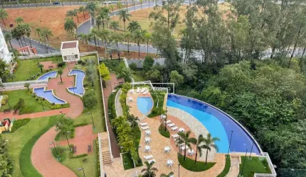 Apartamento locação Paisagem Tamboré-2 quartos-94 m2-Cond.Clube-Santana Parnaiba