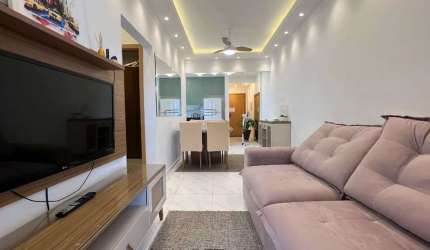 Apartamento com 2 quartos, Caiçara, Praia Grande - R$ 455 mil, Cod: 445