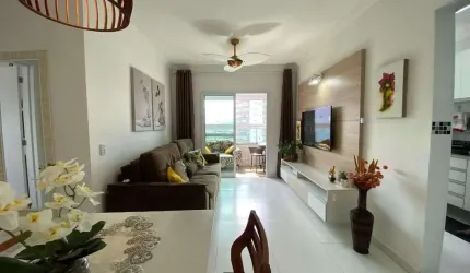 Apartamento com 1 quarto, Caiçara, Praia Grande - R$ 340 mil, Cod: 441