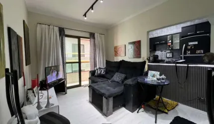 Apartamento com 1 quarto, Caiçara, Praia Grande - R$ 360 mil, Cod: 307