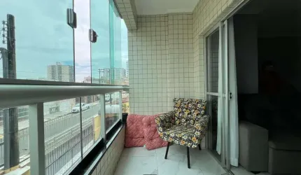 Imperdível apartamento à venda em Praia Grande-SP, bairro Caiçara: 2 quartos, 1 suíte, 79m² e garagem
