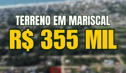 Lindo terreno a poucos metros da praia do Mariscal