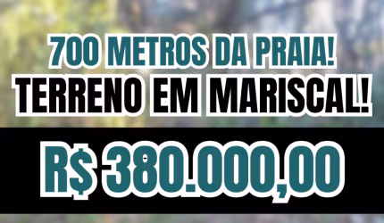 Vende-se  Lindo Terreno na Rua Jade - Mariscal, Bombinhas/SC