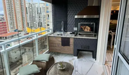 Apartamento 3 Quartos para Venda em Santo André, Centro, 3 dormitórios, 3 suítes, 4 banheiros, 2 vagas