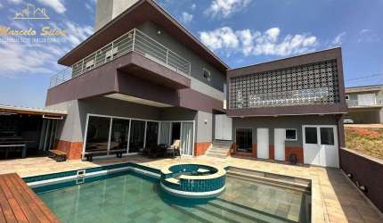 CASA 3 SUÍTES, COM PISCINA E SAUNA  EM CONDOMÍNIO BRAGANÇA PAULISTA