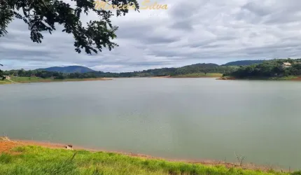 Represa Jaguary, Terreno Pé na Água em Condomínio fechado com Garagem náutica