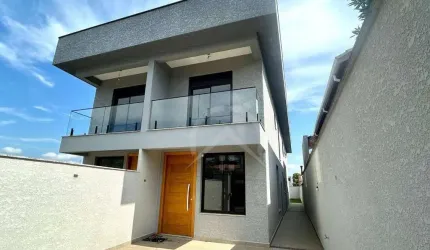 Sobrado moderno com 3 suítes à venda no Jd dos Pinheiros - Atibaia/SP