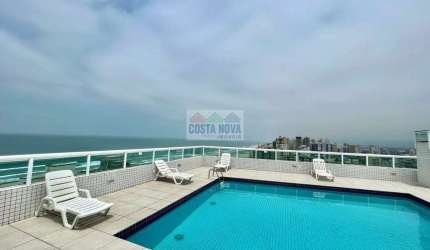 Apartamento com 2 suítes, 1 vaga de garagem, varanda gourmet, Bairro Guilhermina - R$590 mil