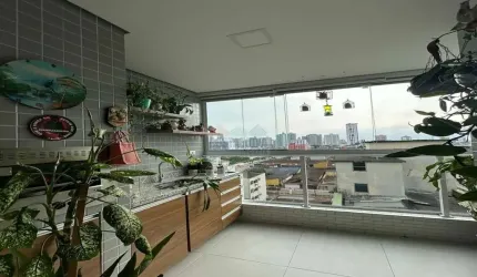 Apartamento com 65 m², 2 quartos sendo 1 suíte, 1 vaga, varanda gourmet e lazer completo