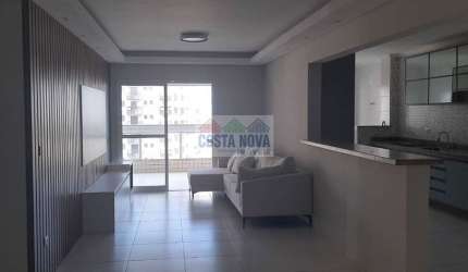 Apartamento com 3 suítes, localizado na Guilhermina, em praia Grande.