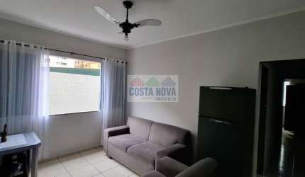 Apartamento com 1 quarto na praia da Aviação- Praia Grande - SP