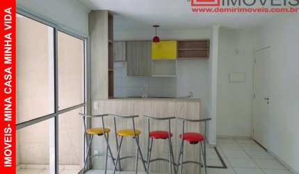 Apartamento à venda em Cotia-SP, Jardim Petrópolis: 2 quartos, 2 salas, 1 banheiro, 2 vagas de garagem, 60m².