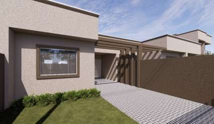 LANÇAMENTO - CASAS NOVAS DE 3 QUARTOS NO PORTO DAS LARANJEIRAS EM ARAUCÁRIA