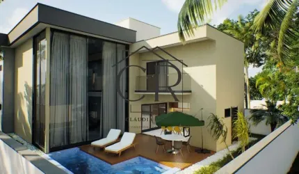 ALPHAVILLE LITORAL NORTE 1 | CASA MODERNA EM CONSTRUÇÃO