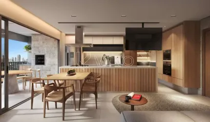 Apartamento com 3 quartos à venda na Guimarães Natal, 1, Setor Pedro Ludovico, Goiânia por R$ 1.104.871