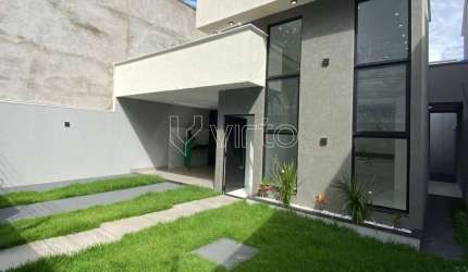 Casa em condomínio fechado com 3 quartos à venda na CP10, 1, Carolina Parque, Goiânia por R$ 480.000