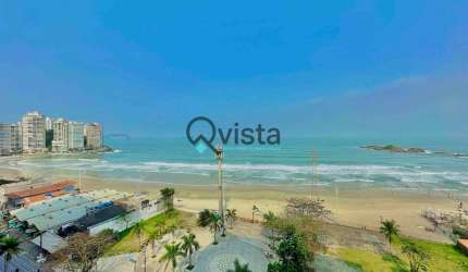Apartamento Frente Mar na Pitangueiras no Guarujá | QVista Inteligência Imobiliária Guarujá