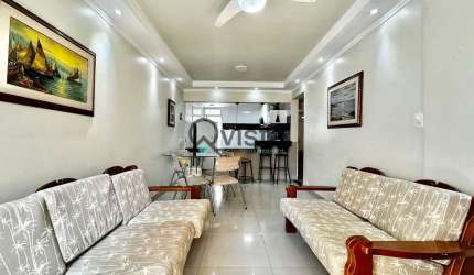 Apartamento com 2 quartos à venda na Rua Cavalheiro Nami Jafet, 79, Pitangueiras, Guarujá, 70 m2 por R$ 600.000
