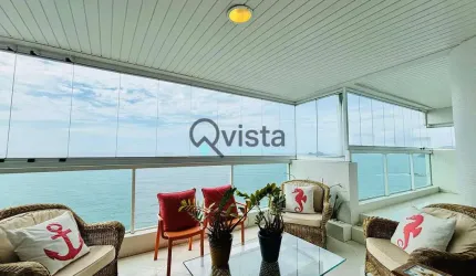 Cobertura Duplex Vista Mar à Venda na Pitangueiras no Guarujá | QVista Inteligência Imobiliária Gua