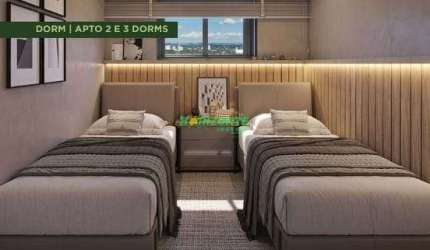 Apartamento com 3 dormitórios à venda, 66 m² - Jardim das Indústrias - São José dos Campos/SP