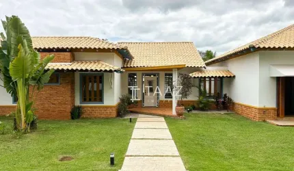 Chácara com 4 suítes à venda, 416m² por R$ 3.500.000,00 - Vale das Laranjeiras - Indaiatuba/SP