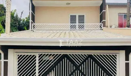 Sobrado com 3 dormitórios, sendo 1 suíte  à venda, 185 m² por R$ 770.000 - Jardim Morada do Sol - Indaiatuba/SP