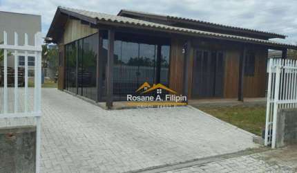 Casa com 2 dormitórios à venda, 126 m² - Zona Sul - Balneário Arroio do Silva/SC