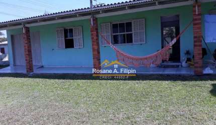 Casa com 2 dormitórios à venda, 107 m² - Caçamba - Balneário Arroio do Silva/SC