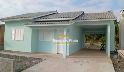 Casa com 2 dormitórios à venda, 75 m² por R$ 260.000 - Golfinho - Balneário Arroio do Silva/SC