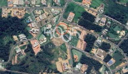 Excelente terreno de esquina com 2128m2 à venda no Terras de São José II.