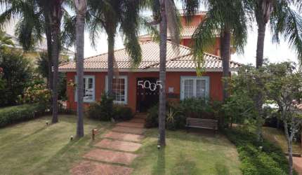 Casa Toscana à venda no Cond. Jardim Plaza Athénée em Itu/SP, 4 suítes, 500m² construídos